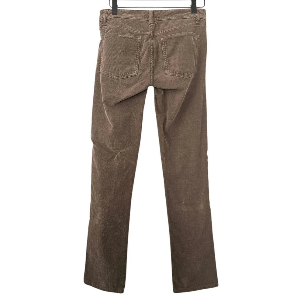 Tory Burch Brown Courdroy Super Skinny Jeans Size 27
